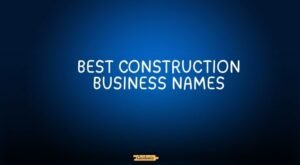 best construction business names