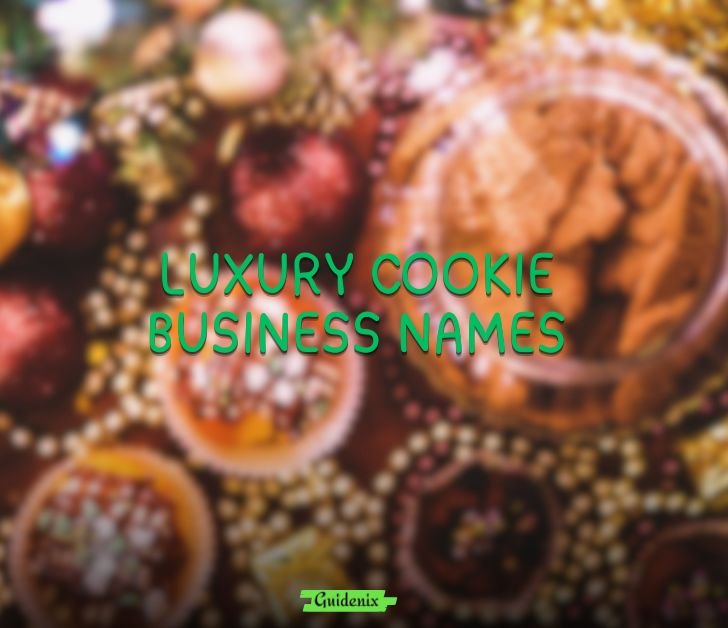 Luxury Cookie Business Names