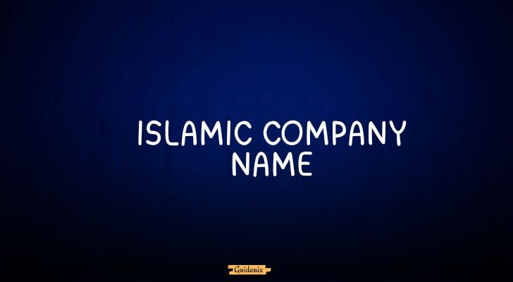 islamic company name