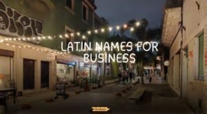 latin names for business