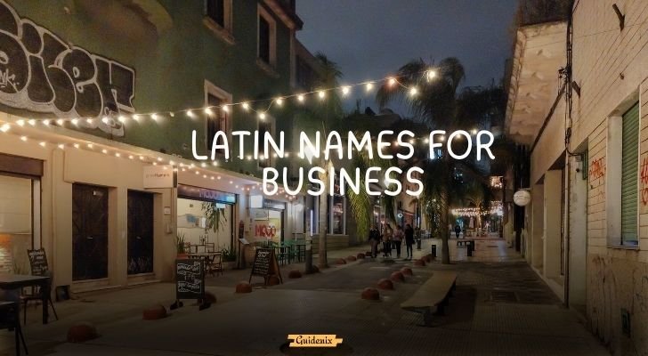 latin names for business