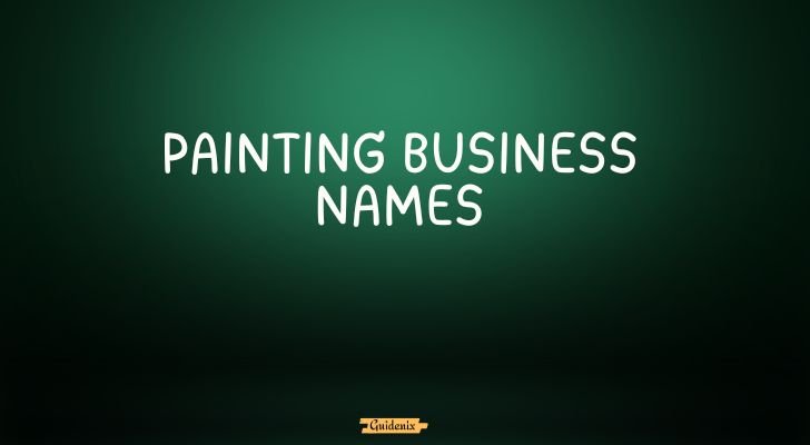 painting business names