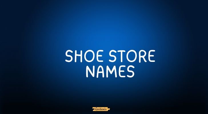 shoe store names