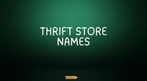 thrift store names