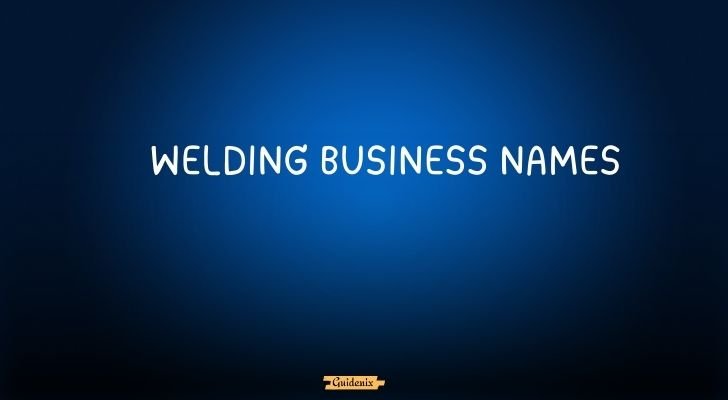 welding business names