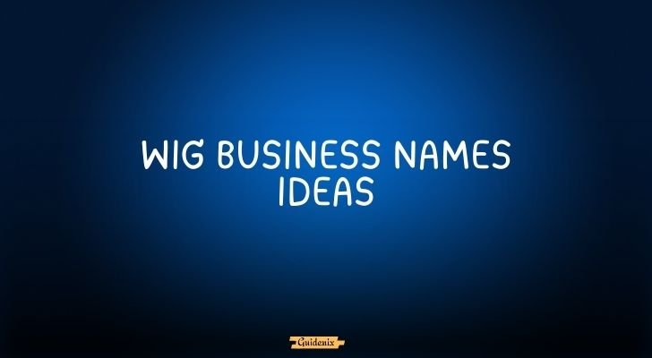wig business names ideas