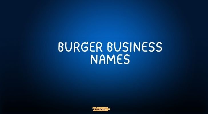burger business names