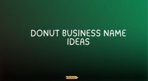 donut business name ideas