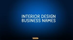 interior design business names