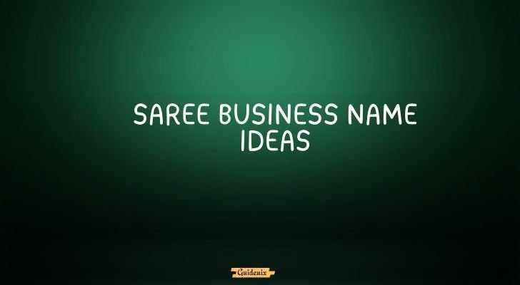 saree business name ideas