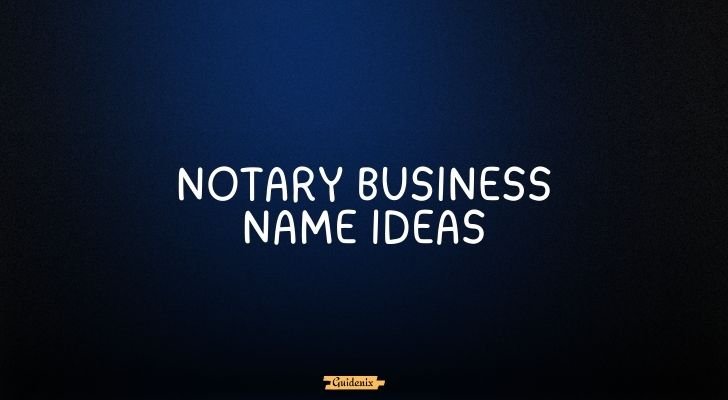 notary business name ideas