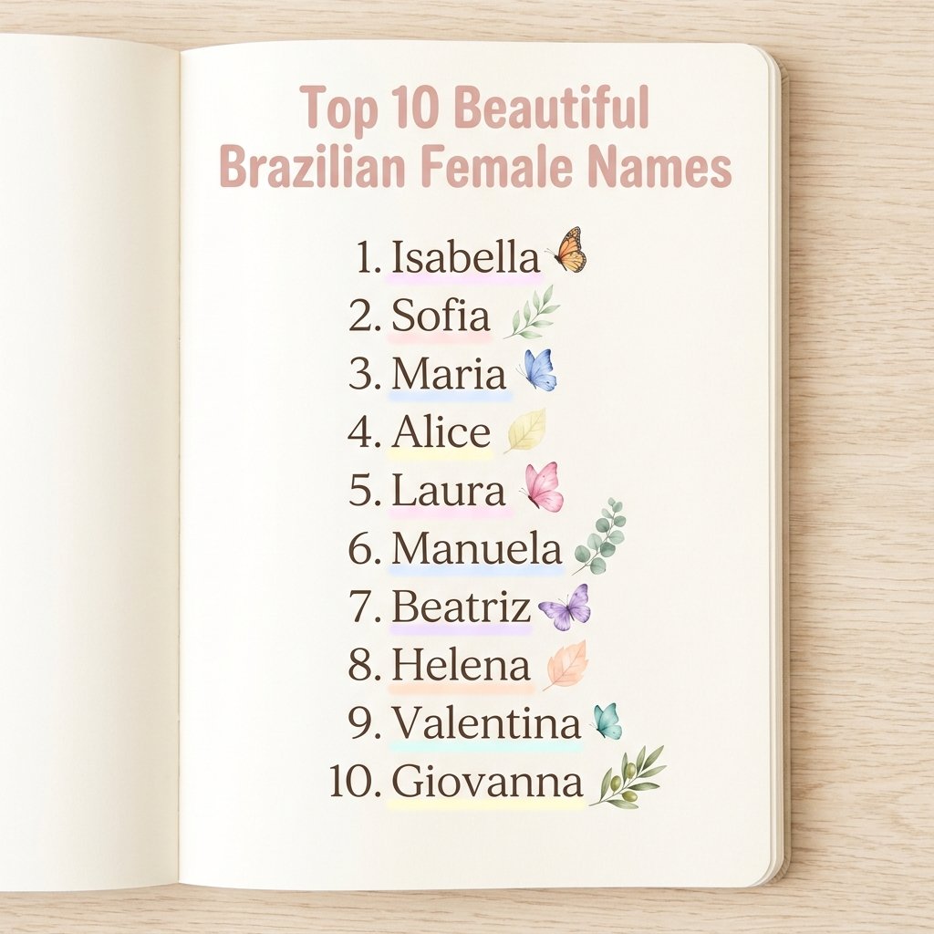 brazilian female names
