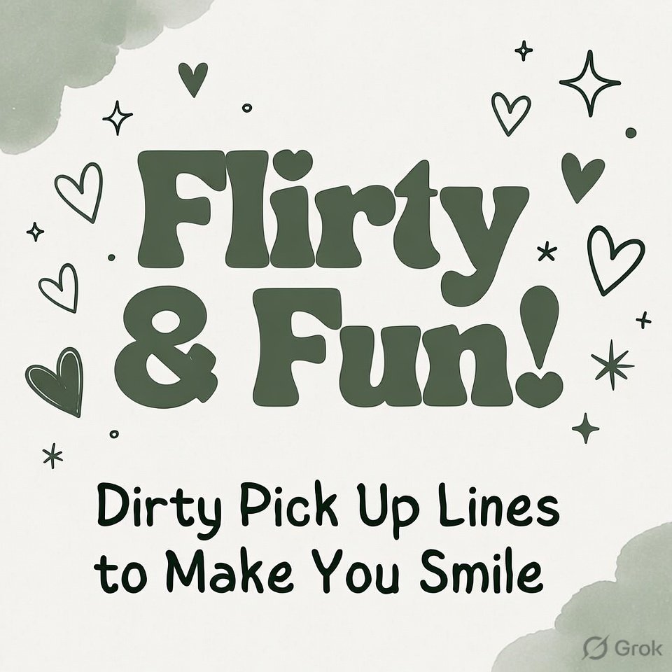 dirty pick up lines