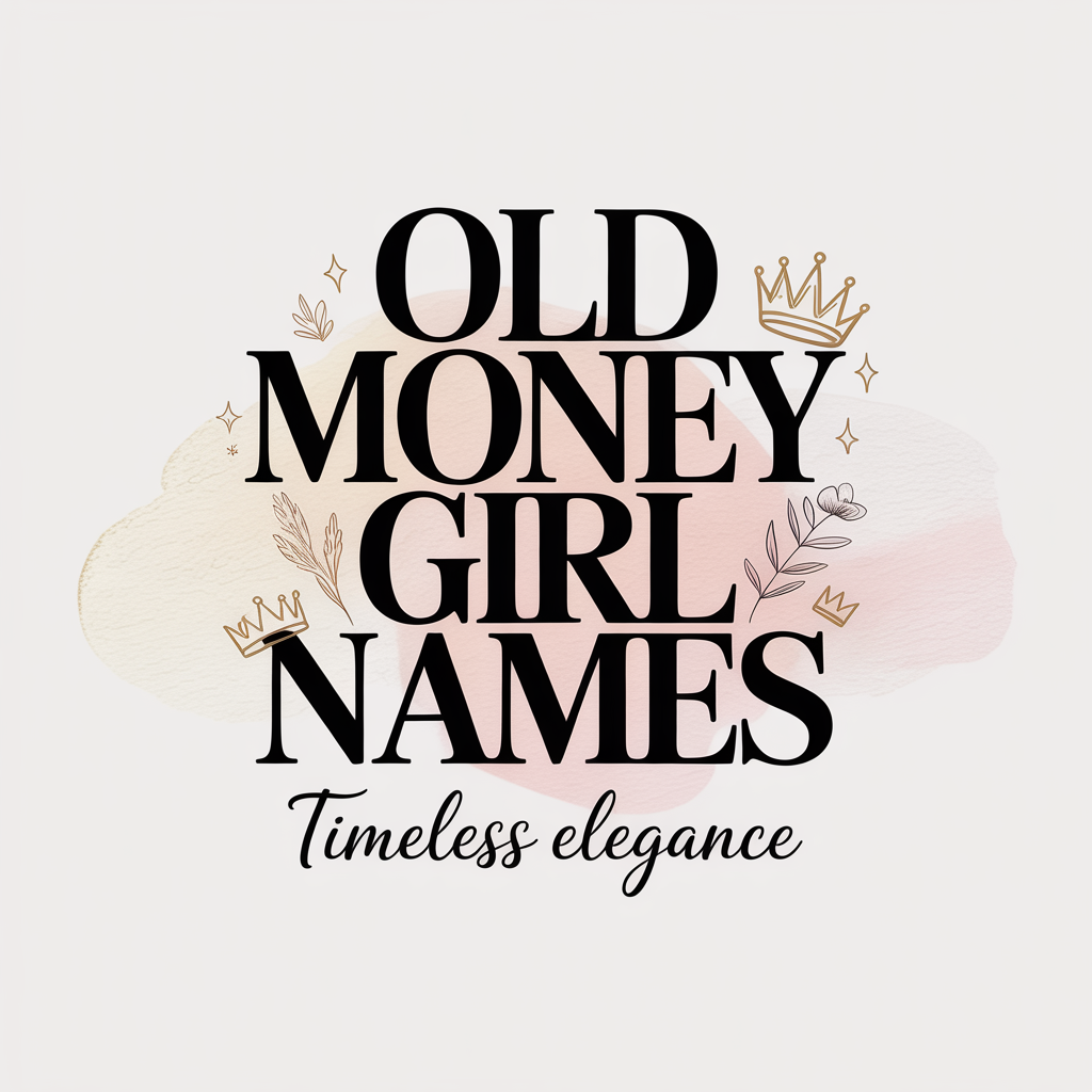 old money girl names