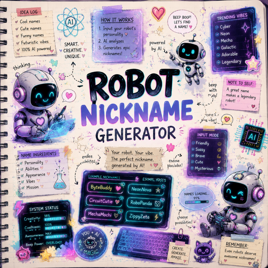 robot nickname generator