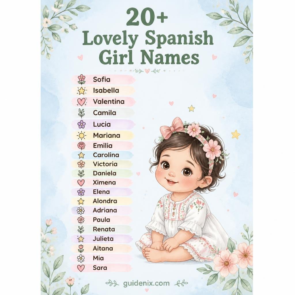 spanish girl names