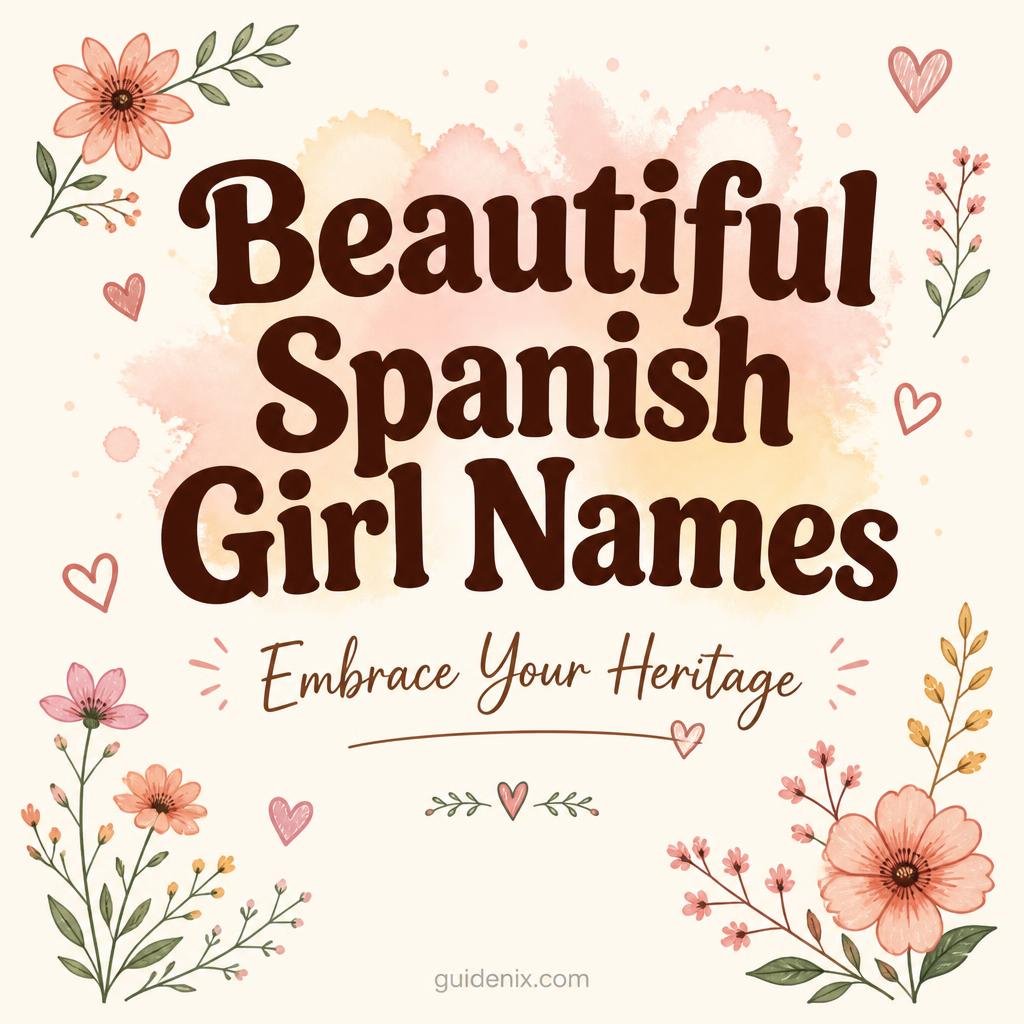 spanish girl names