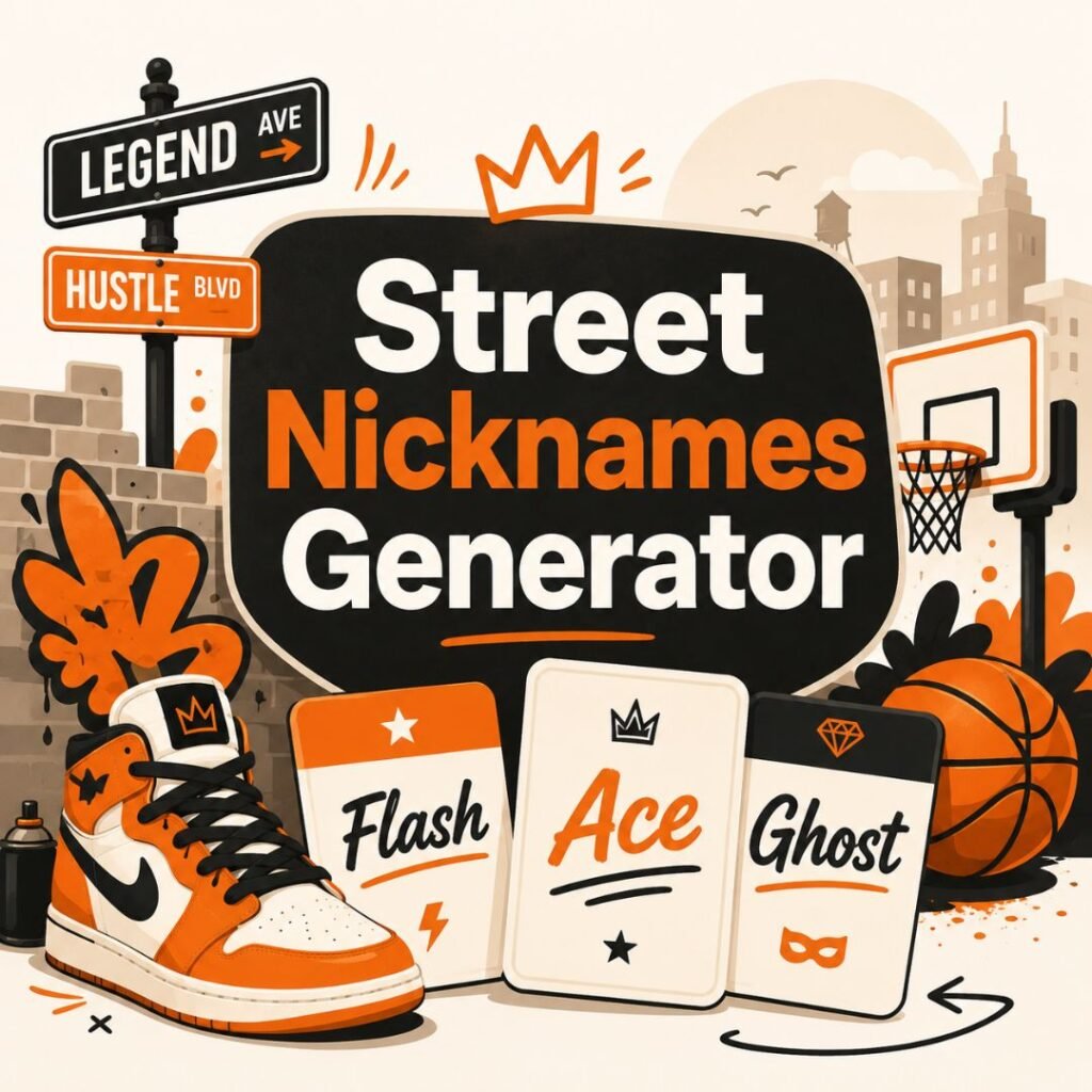 street nicknames generator