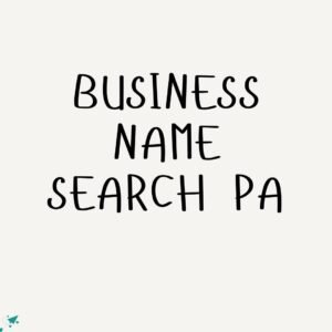 business name search pa